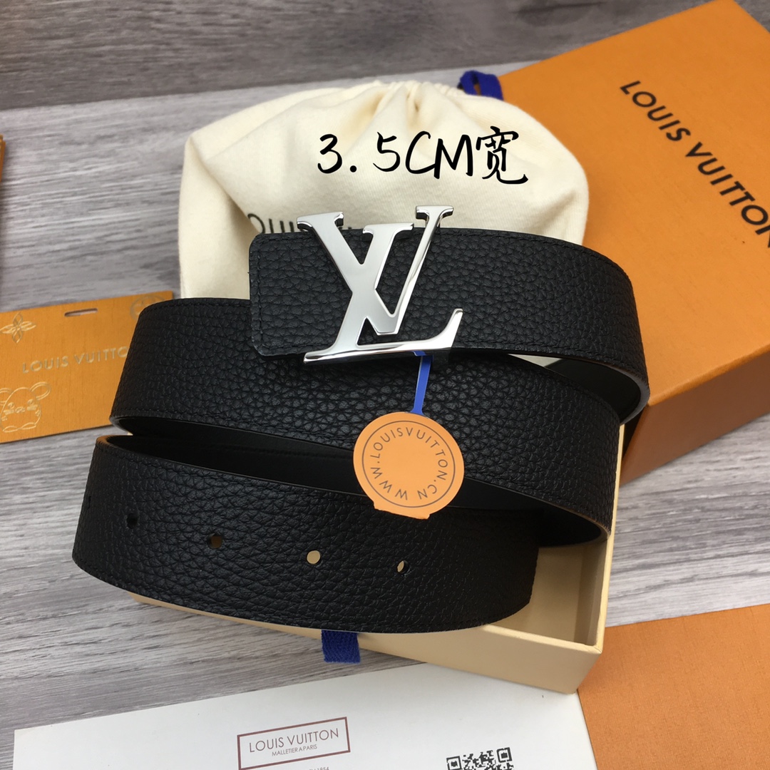 Louis Vuitton Men's Casual 3.5cm Reversible Belt
