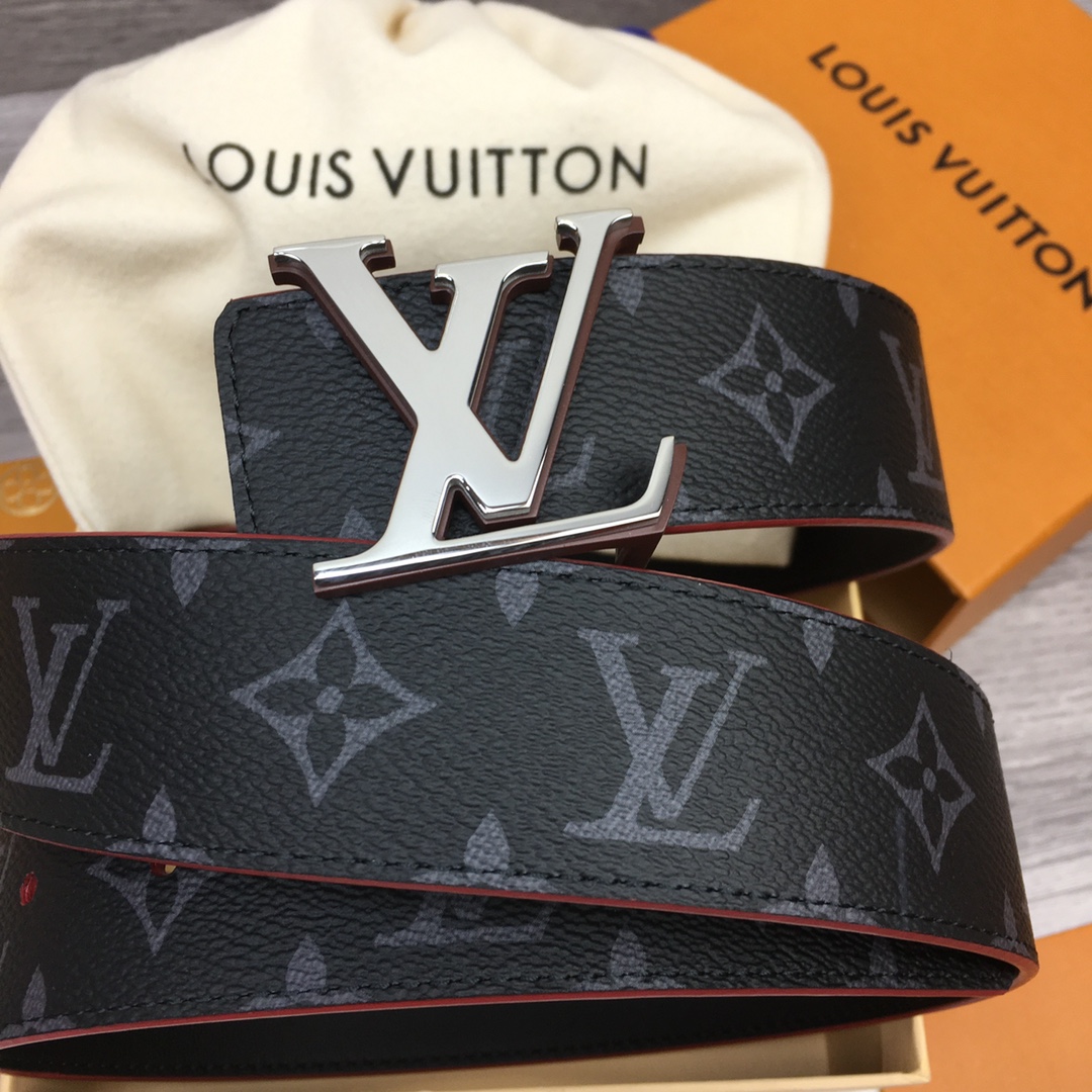 Louis Vuitton LV Men's Reversible 4cm Canvas Belt