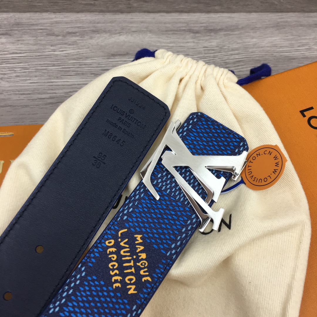 Louis Vuitton LV Men's New Canvas Belt