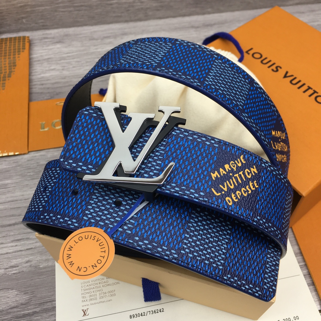 Louis Vuitton LV Men's New Canvas Belt