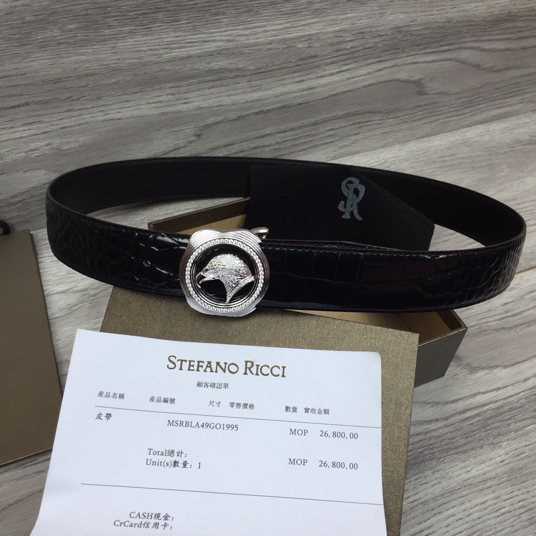 Ferragamo Men's Luxury Leather Belt