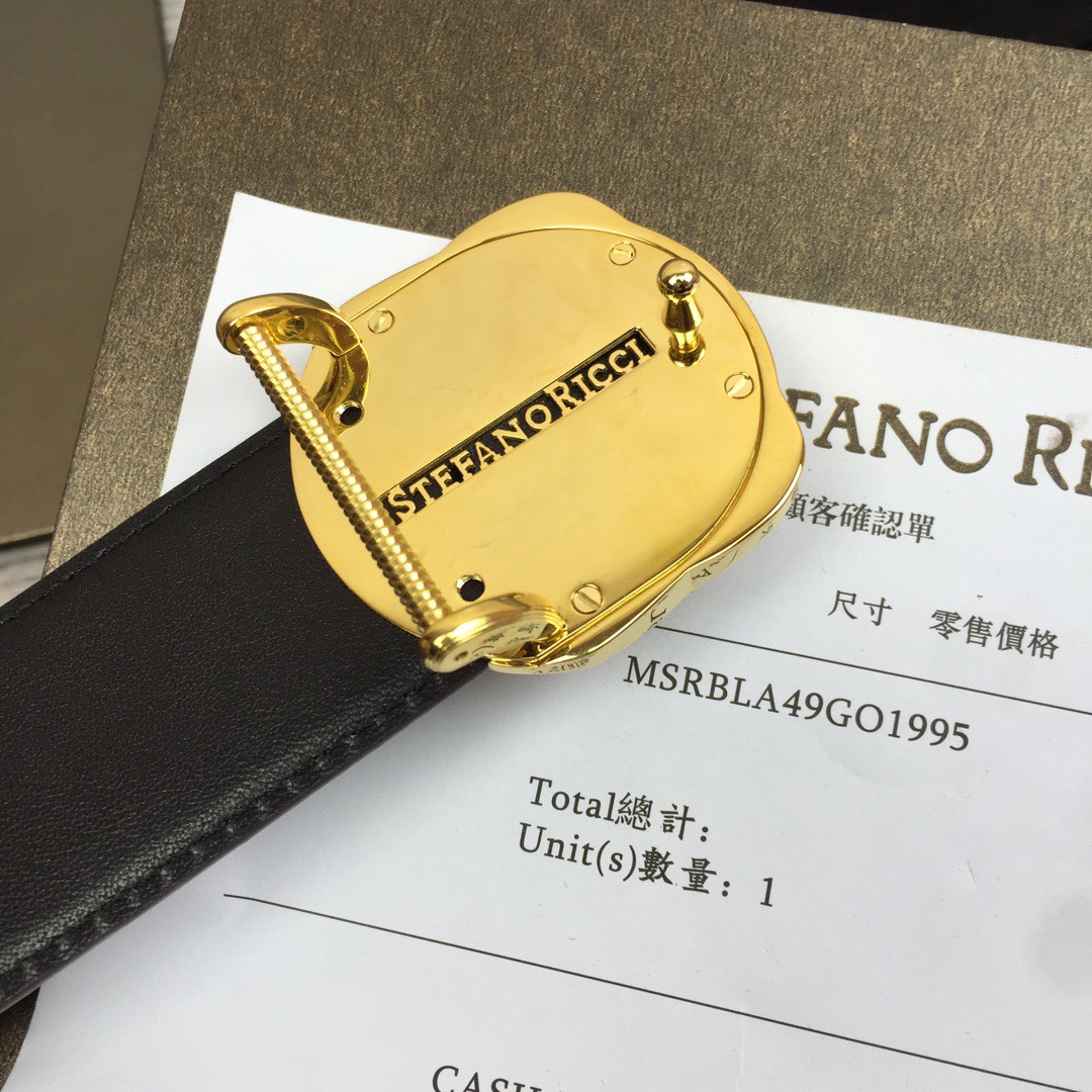 Ferragamo Men's Luxury Leather Belt