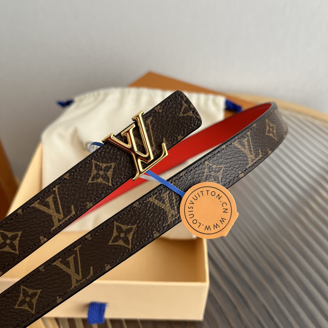 Louis Vuitton LV Women's 2cm Leather Belt