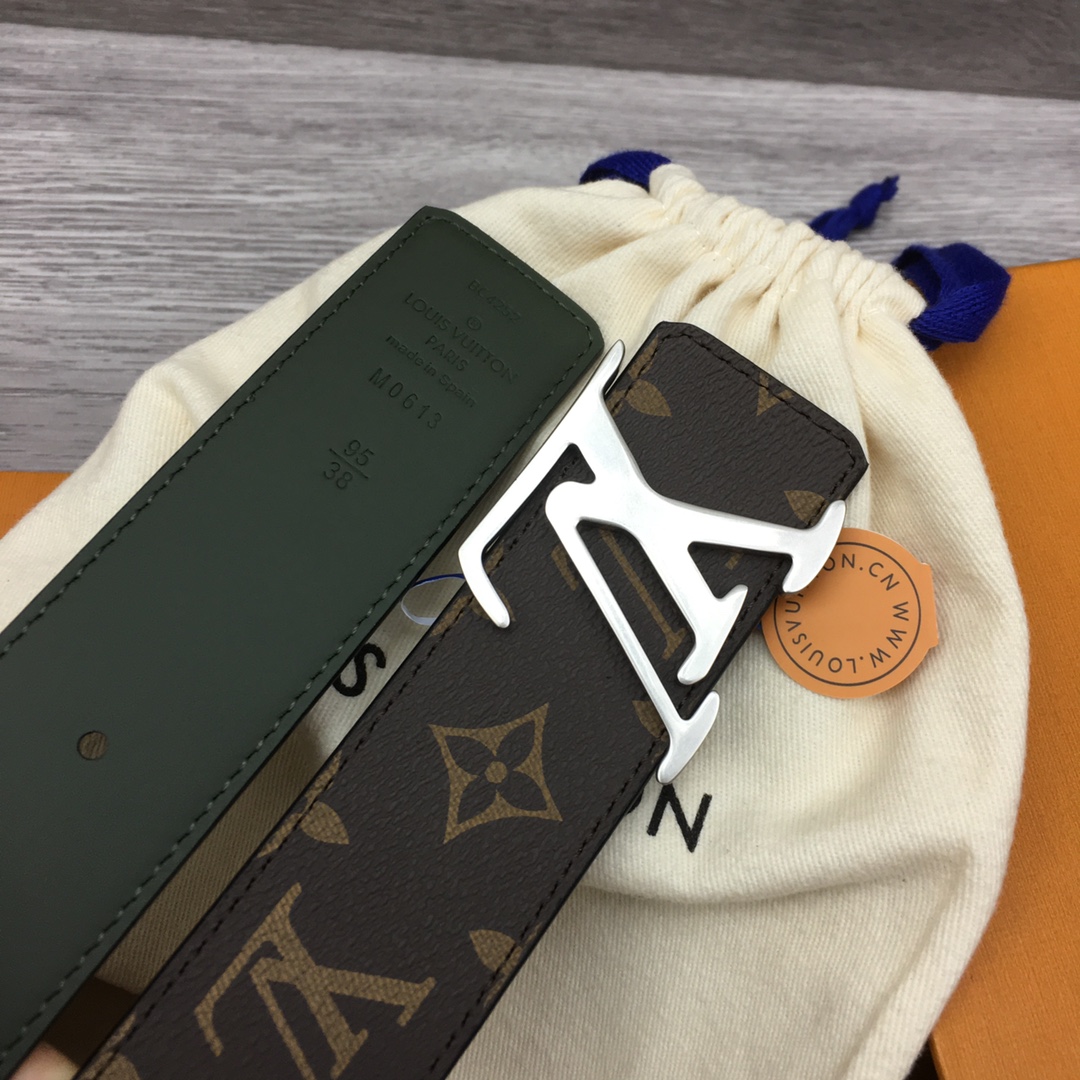 Louis Vuitton LV Men's Reversible Canvas Belt