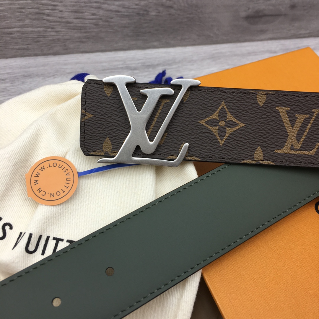 Louis Vuitton LV Men's Reversible Canvas Belt