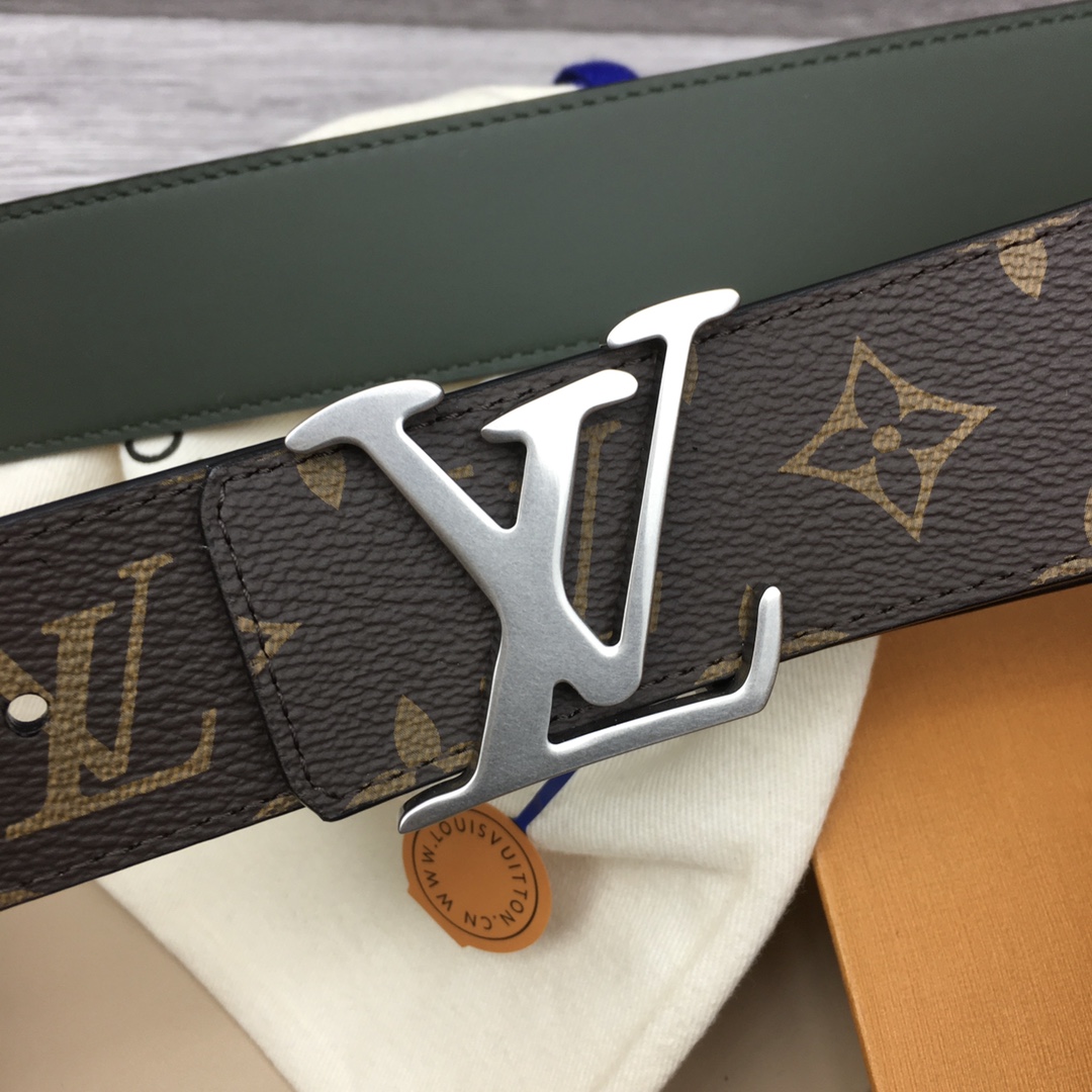 Louis Vuitton LV Men's Reversible Canvas Belt
