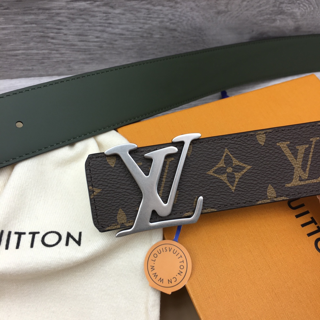 Louis Vuitton LV Men's Reversible Canvas Belt