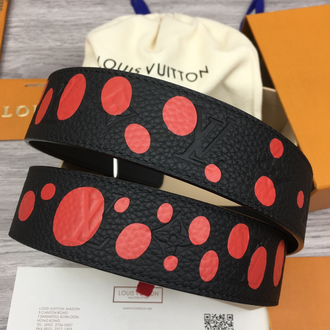 Louis Vuitton LV Yayoi Kusama Collaboration Men's Premium Belt
