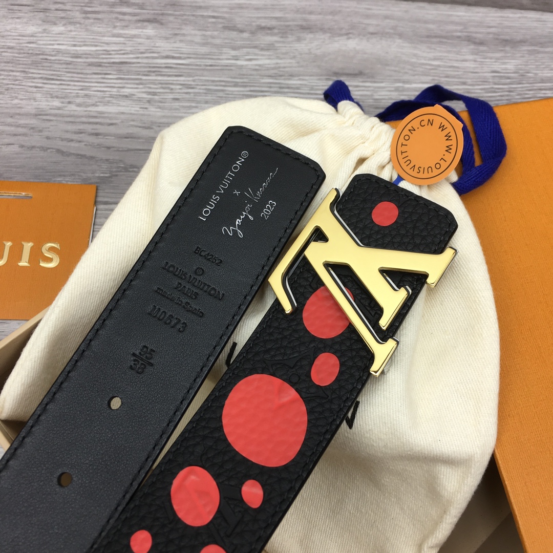 Louis Vuitton LV Yayoi Kusama Collaboration Men's Premium Belt