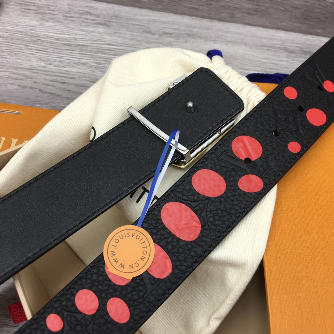 Louis Vuitton LV Yayoi Kusama Collaboration Men's Premium Belt