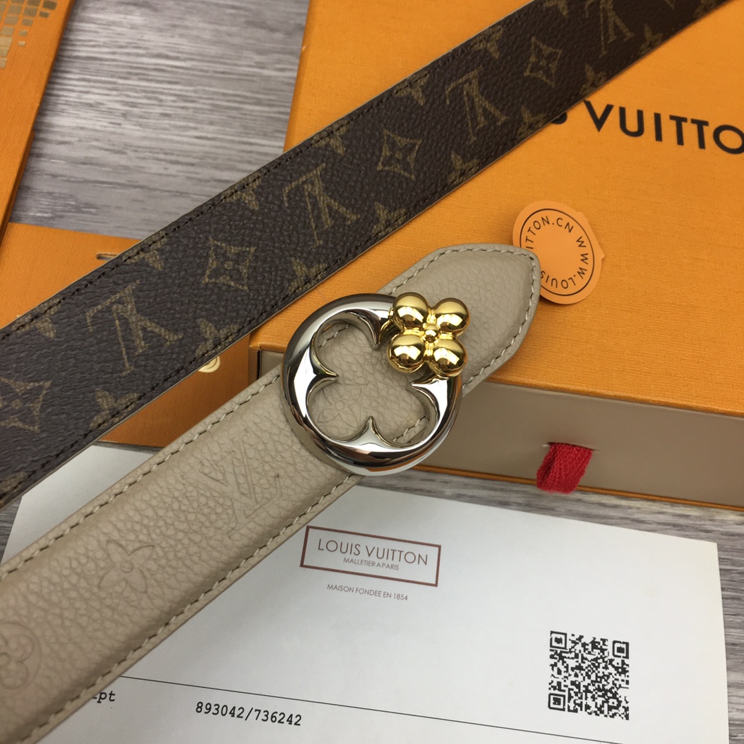 Louis Vuitton LV Women's New Belt 3cm