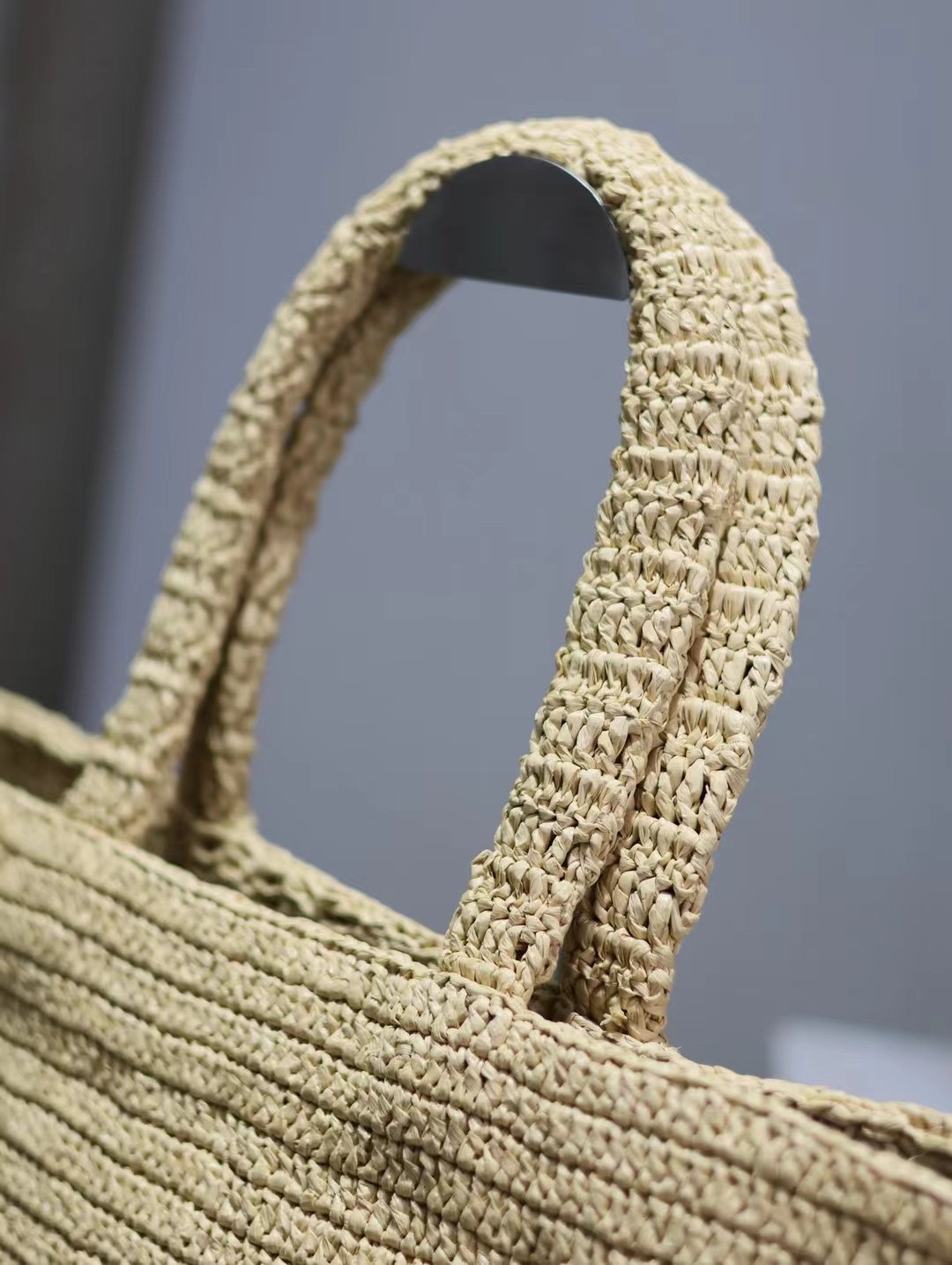 Saint Laurent Woven Tote Bag YSL