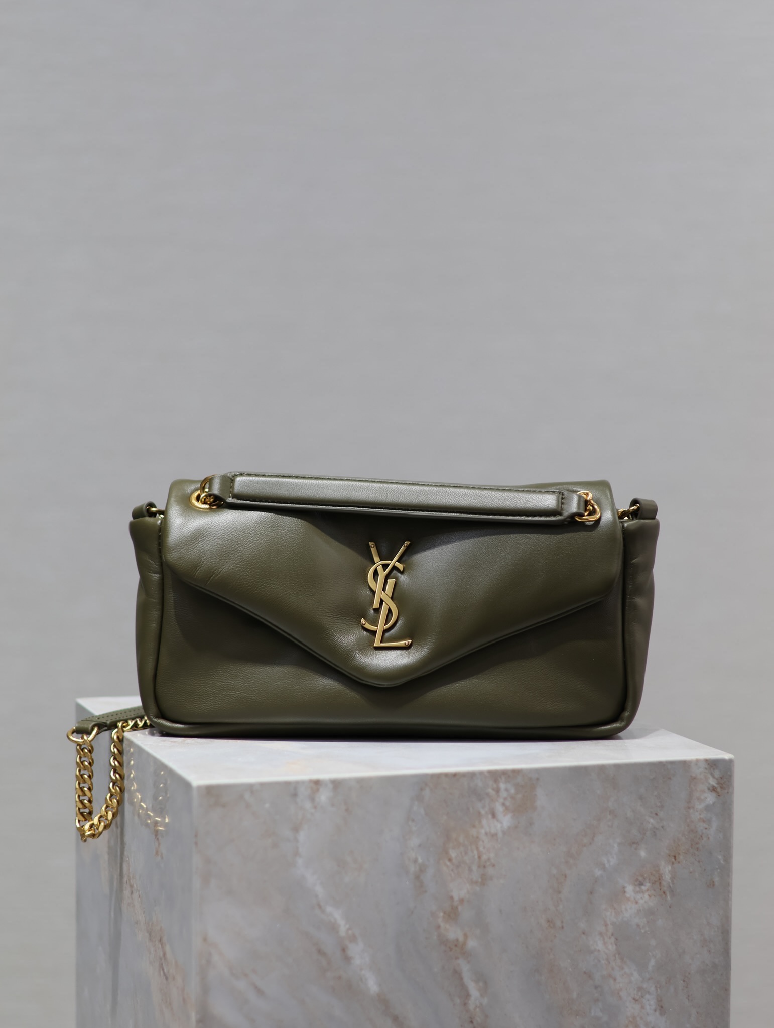 Saint Laurent Calypso Lambskin Chain Bag