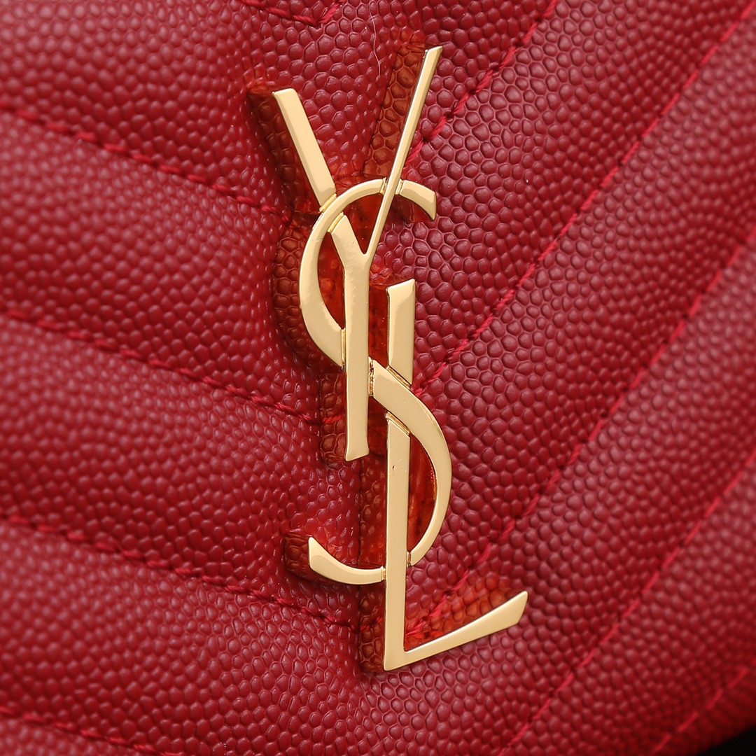 Saint Laurent SLP Short Round Zip Wallet