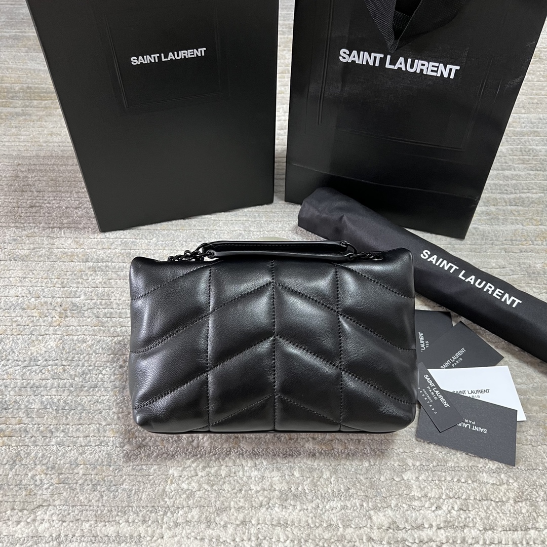 Saint Laurent YSL Loulou Mini Double Eyelet Bag