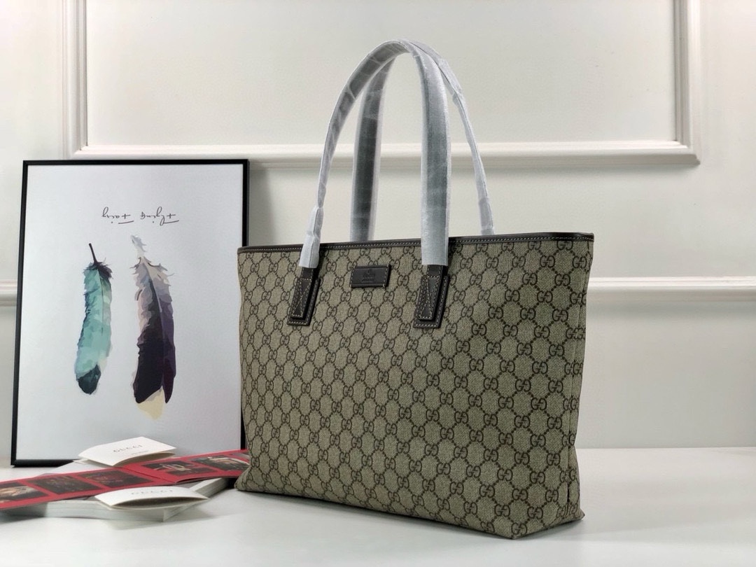 Gucci Original Quality Handbag 211137 (Brown)