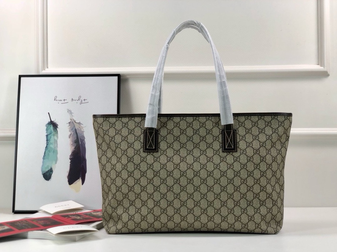 Gucci Original Quality Handbag 211137 (Brown)