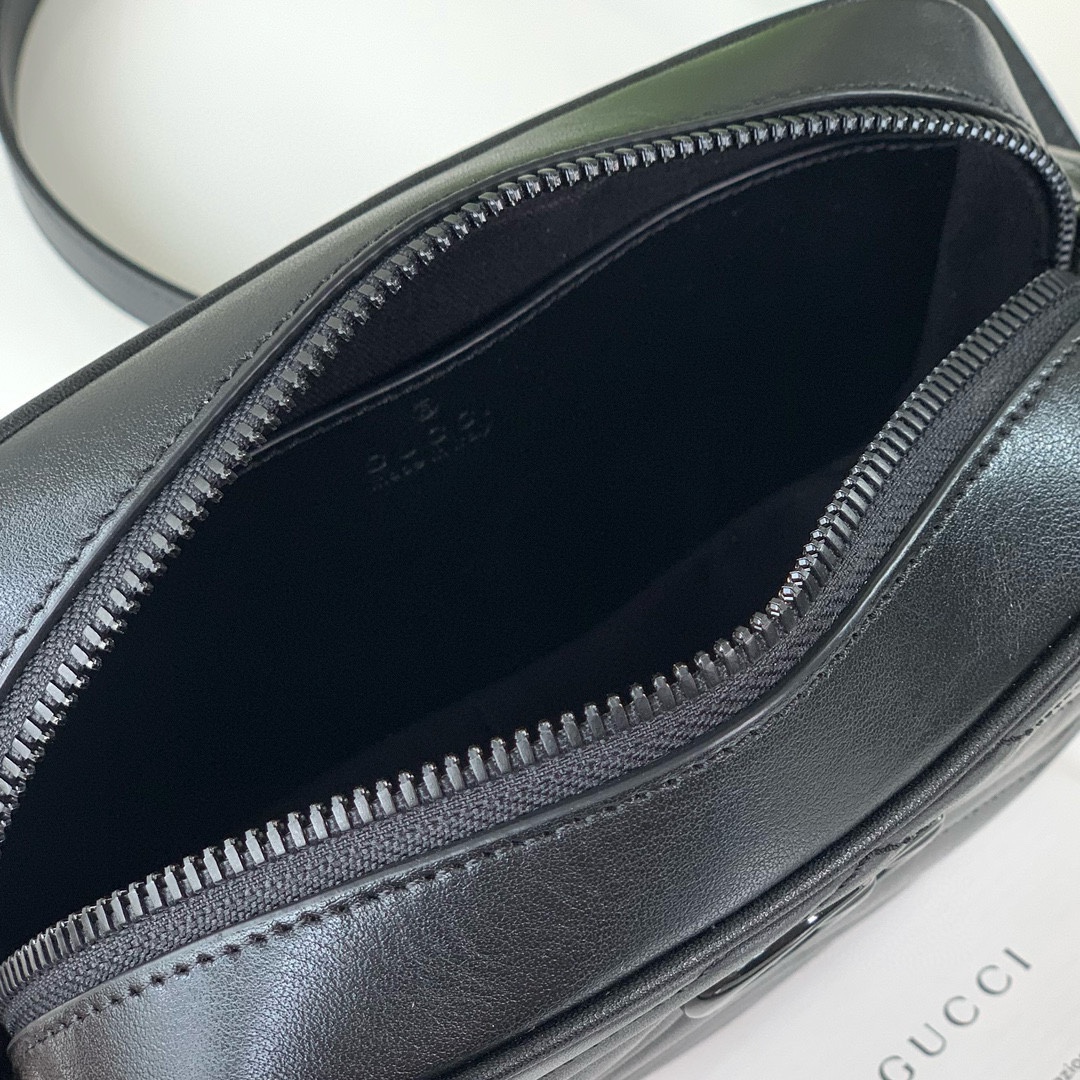Gucci GG Marmont 634936 Shoulder Bag - Upgraded Original Leather in Black