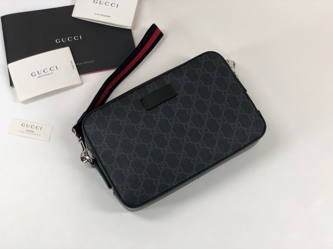 Gucci Original Quality Handbag - Style 495562 (Black)