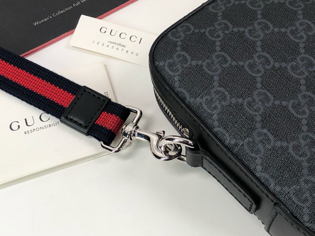 Gucci Original Quality Handbag - Style 495562 (Black)