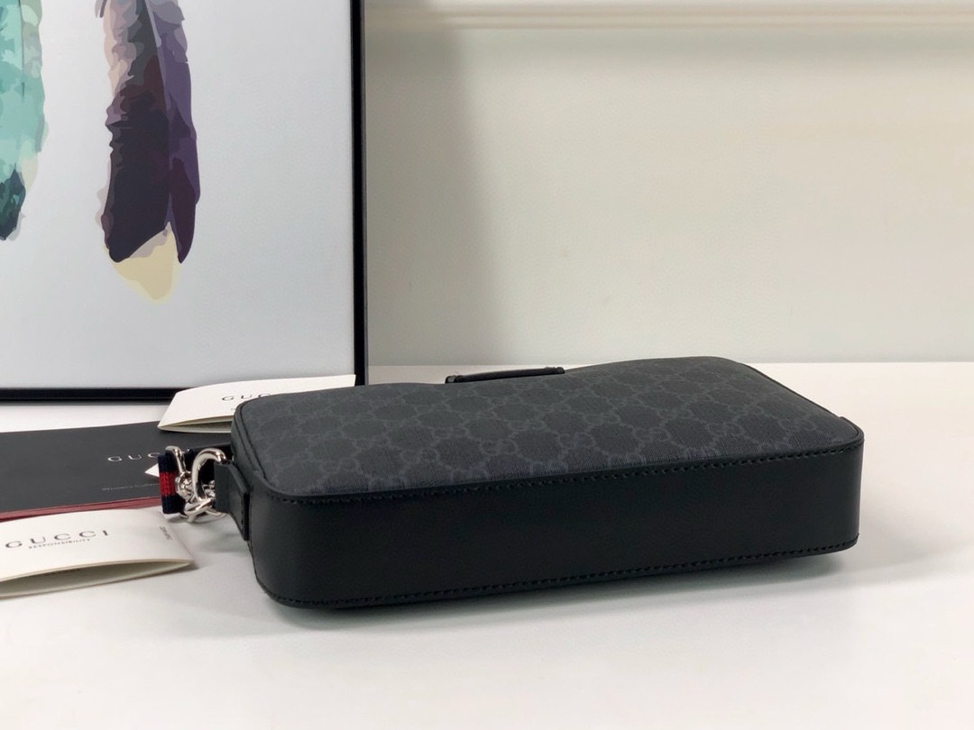 Gucci Original Quality Handbag - Style 495562 (Black)