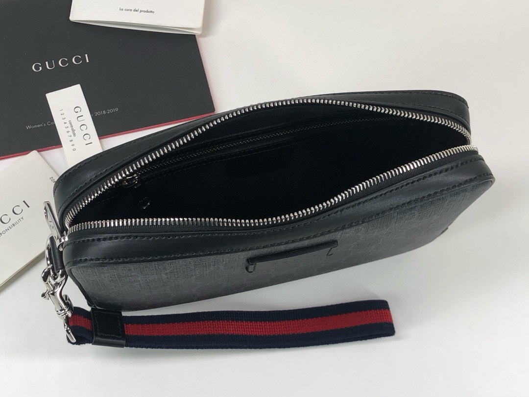 Gucci Original Quality Handbag - Style 495562 (Black)