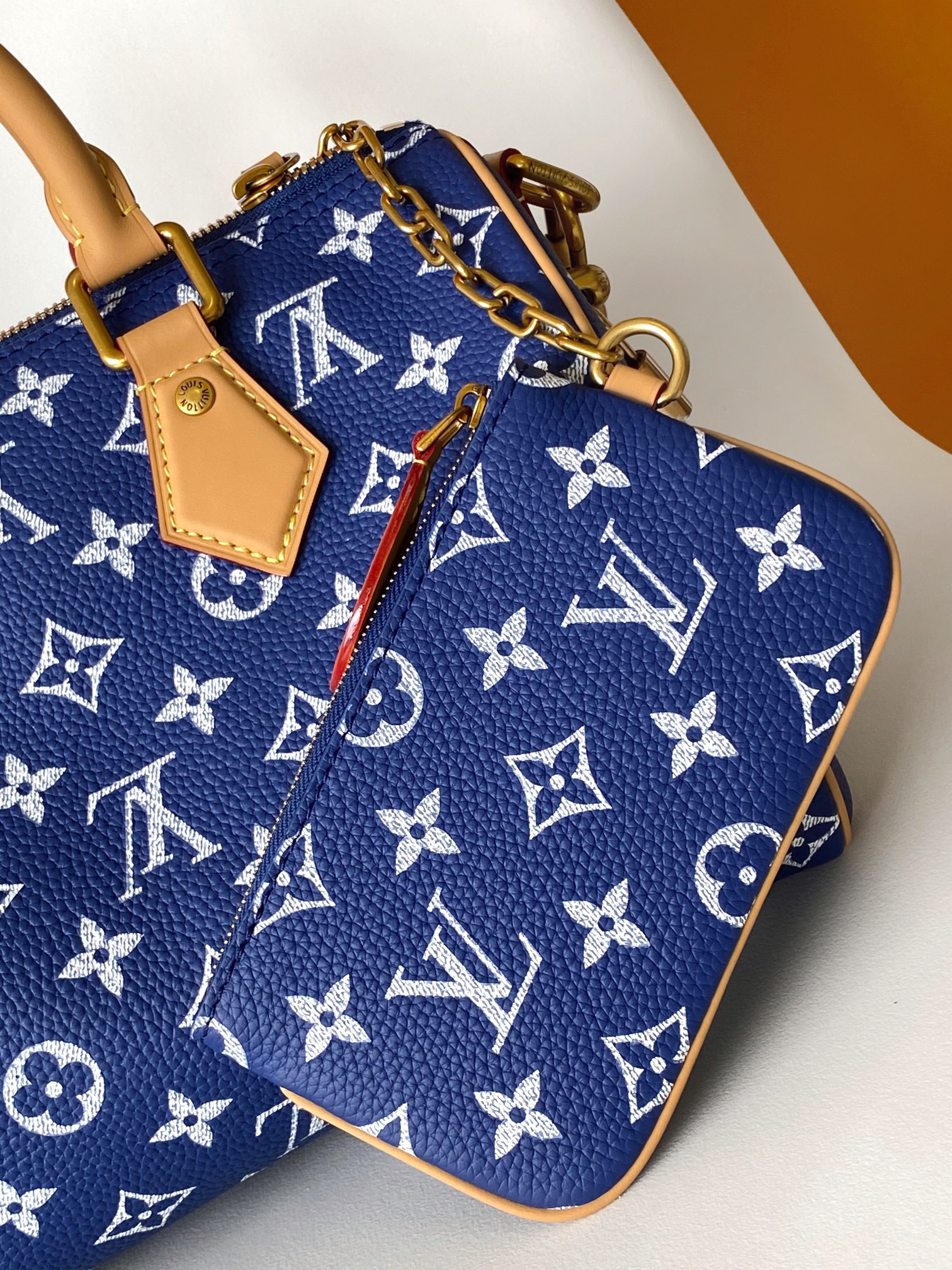 M11562 Bandouliere 25 Handbag by Louis Vuitton LV in Deep Blue