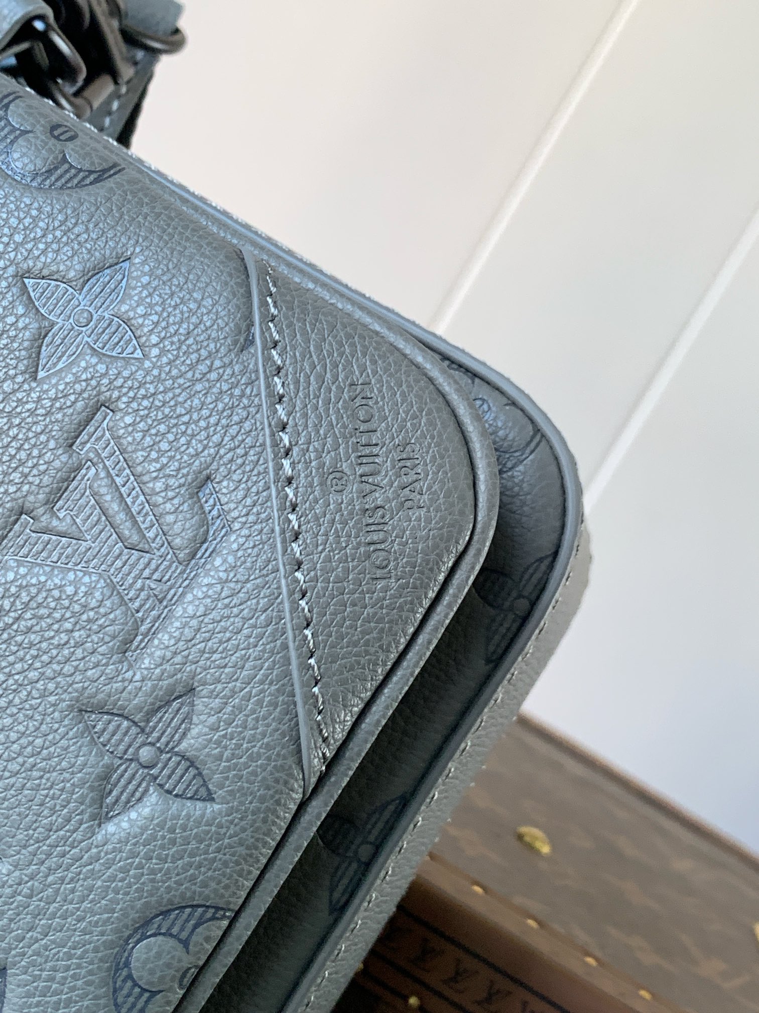 M46603 Trio Messenger Bag in Gray by Louis Vuitton LV