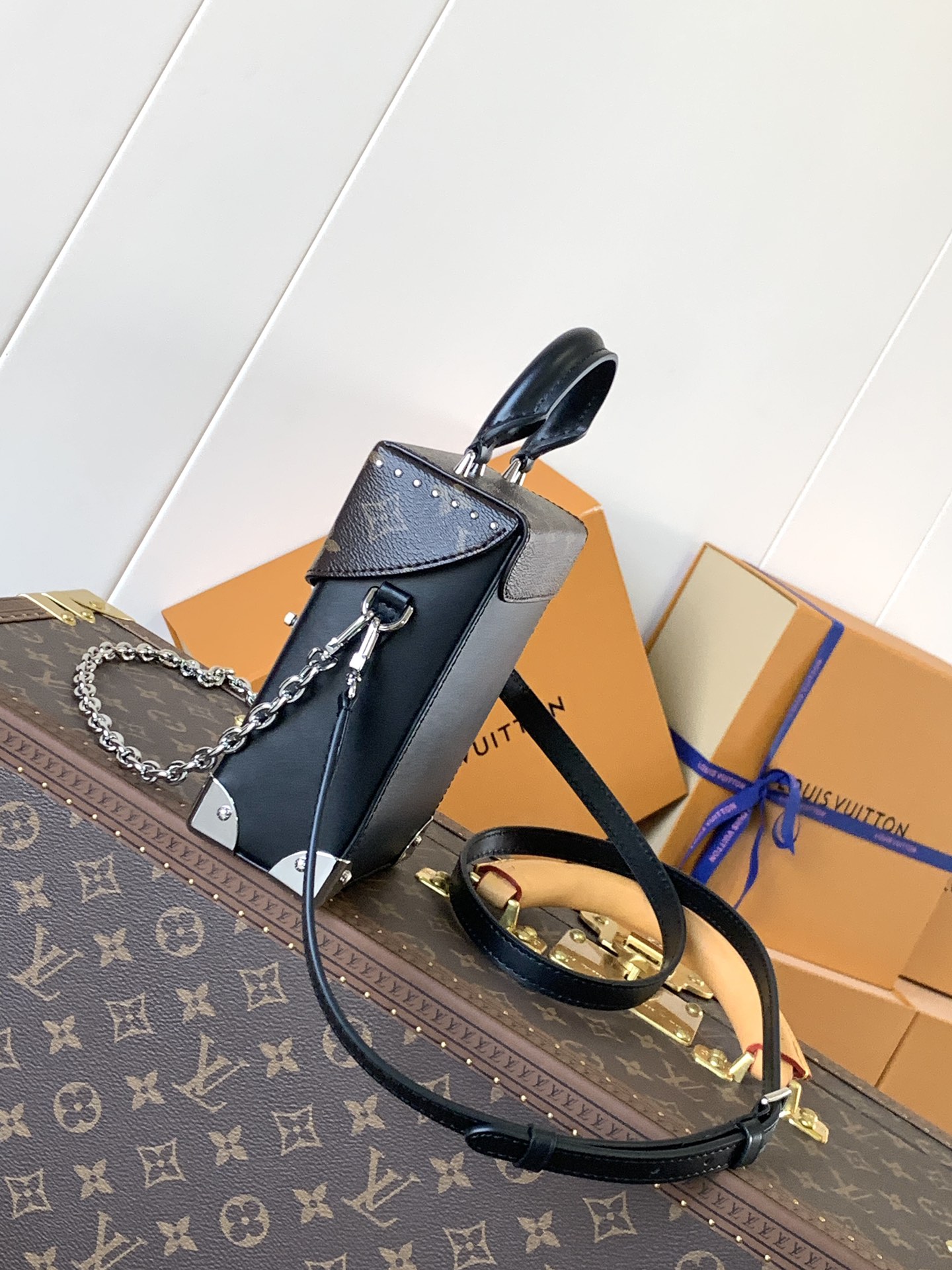 M12362 Camera Box Handbag by Louis Vuitton LV - Glossy Leather