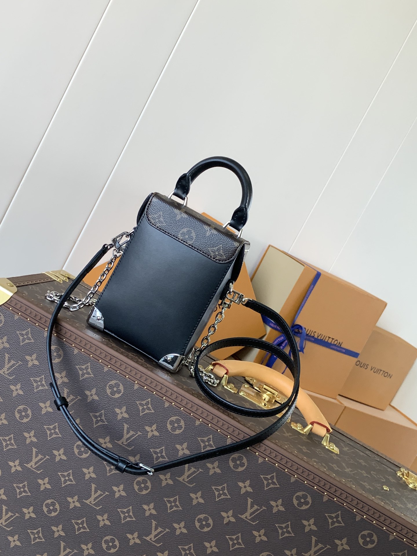 M12362 Camera Box Handbag by Louis Vuitton LV - Glossy Leather