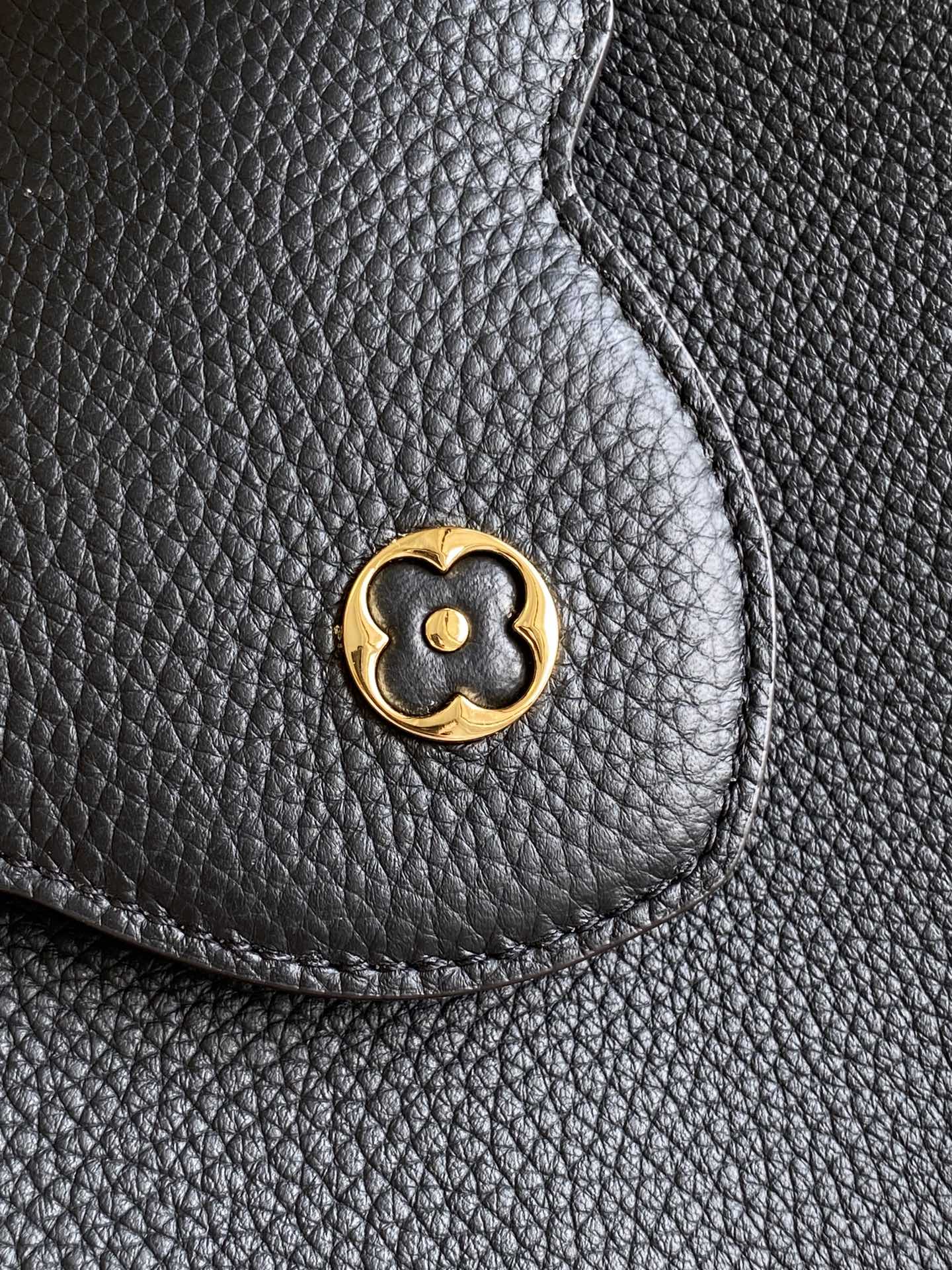 Louis Vuitton LV N92800 Capucines Handbag in Black Python Leather