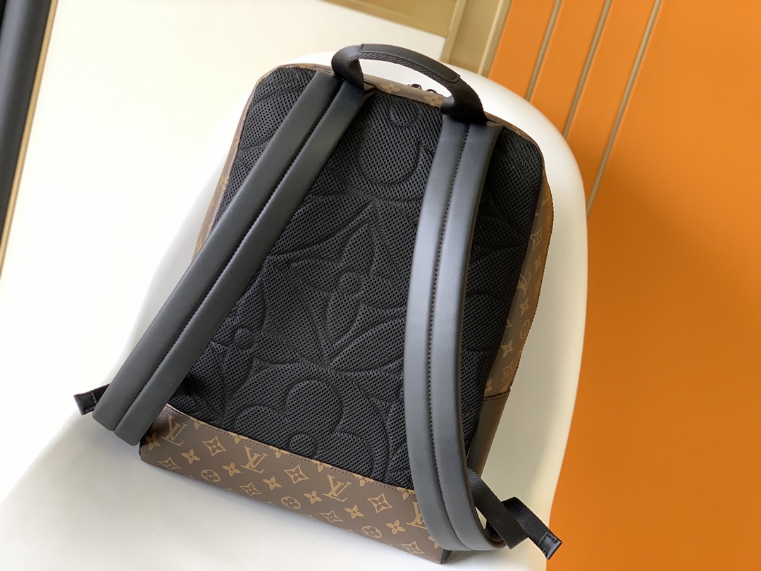 Louis Vuitton LV M45335 Damier Black Backpack