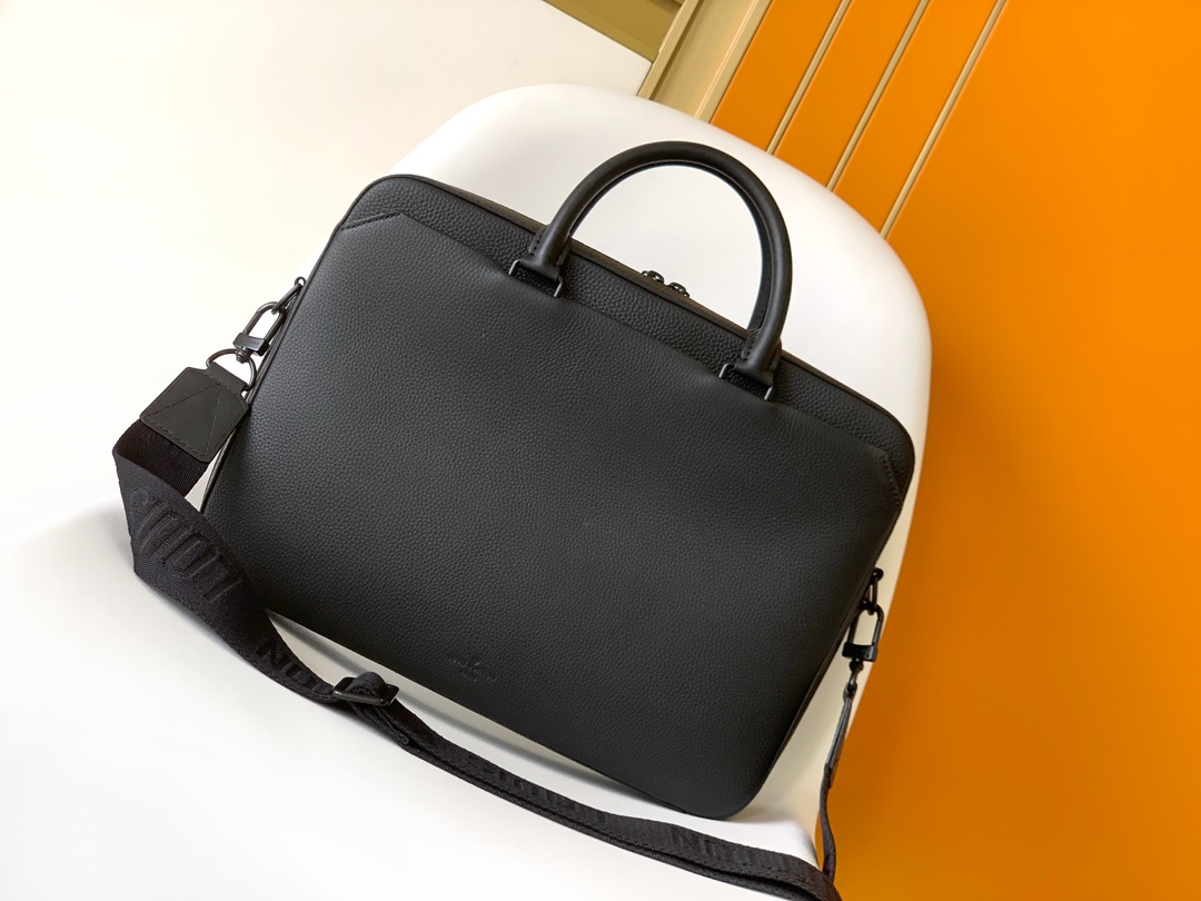 Louis Vuitton LV ZjmPot Leather Briefcase - Model M23778