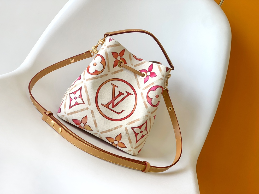 Louis Vuitton LV N??ono?? BB Handbag - Monogram Tiles Canvas - M25315